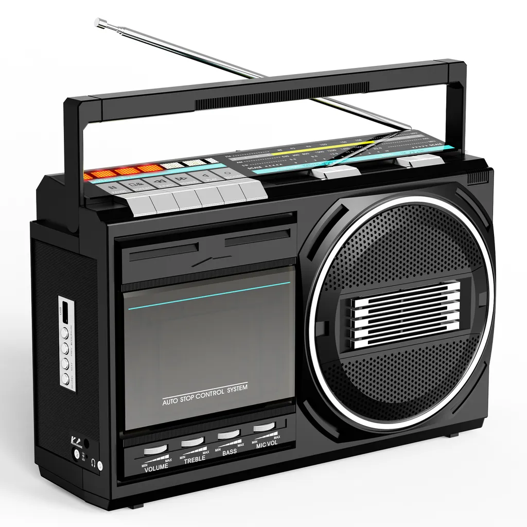 ZELURXX Radio Cassette 80s: Idea Regalo Vintage con Bluetooth USB