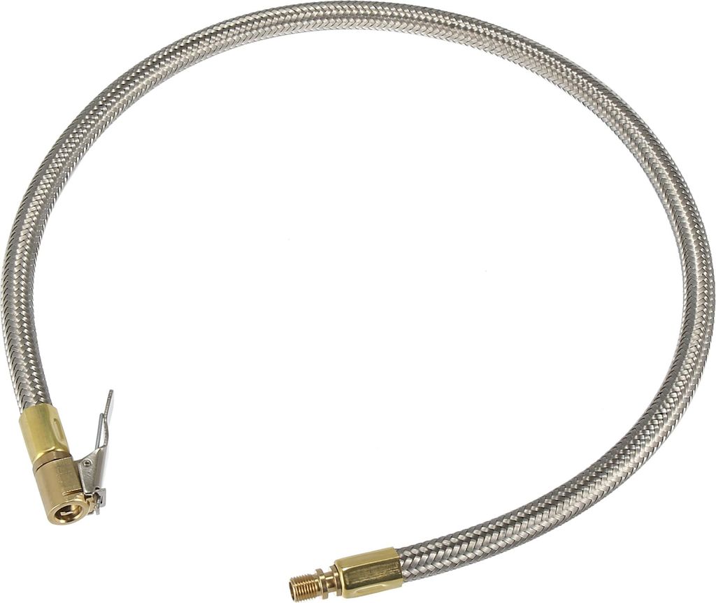 Fahrzeug Autoreifen Luftpumpe Schlauch Adapter Schnellkupplung 60cm 24" Ersatz