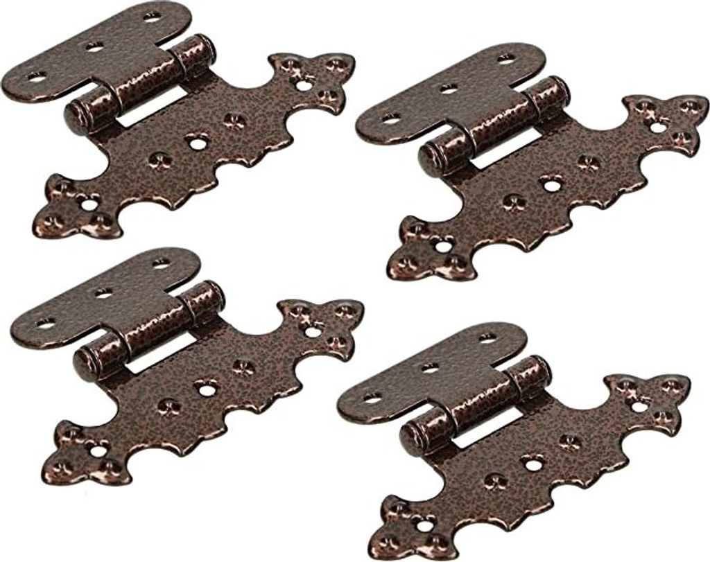 KOTARBAU® Set di 4 cerniere decorative per mobili Cerniera Immagine del prodotto 