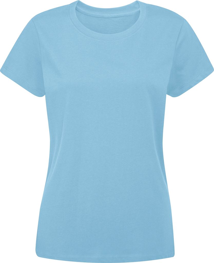 Mantis - "Essential" T-Shirt für Damen BC4783 (XS) (Himmelblau)