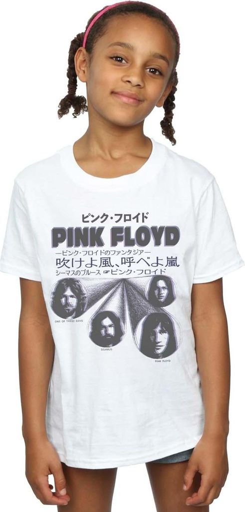 Pink Floyd - T-Shirt für Mädchen BI33471 (104) (Weiß)