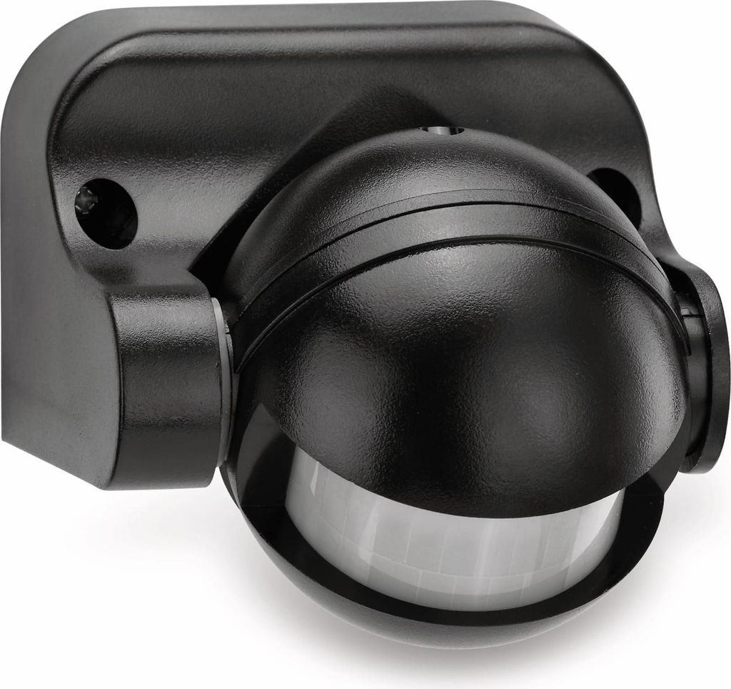 SONERO Bewegungsmelder X-IMS041, 180°, IP44, schwenkbar, schwarz