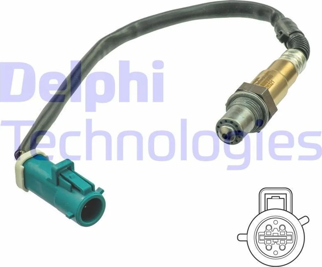 Sonde Lambda pour Ford Focus et C-Max Delphi ES21095 Référence OE