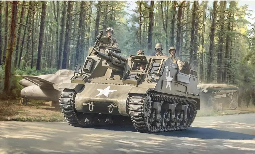 Maquette M7 Priest Italeri 1:35 : Montage Facile et Réalisme Historique