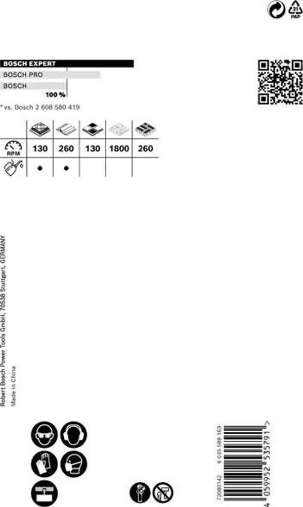 EXPERT Multi Material Lochsäge, 68x60 mm