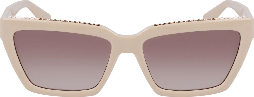 LIU JO BEIGE DAMEN-SONNENBRILLE : Farbe - Beige, Größe - UNI Größe: UNI Farbe: Beige