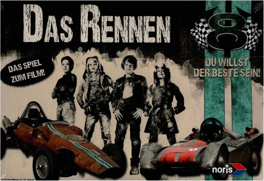 Norris-Spiele - V8 Das Rennen - Spiel zum Film