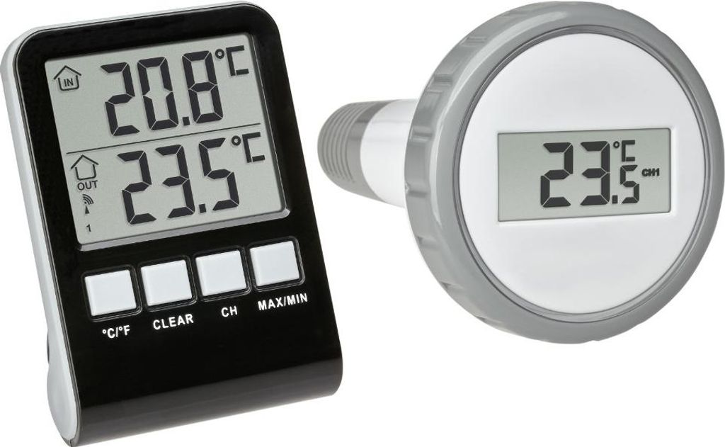 Funk Poolthermometer Palma TFA 30.3067.10 Produktbild 