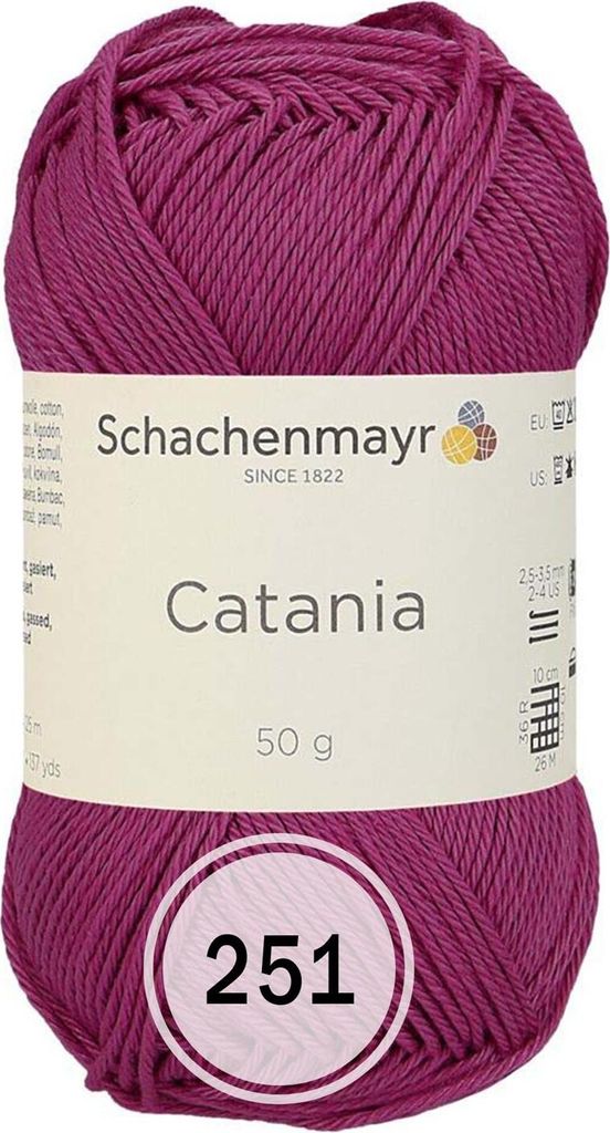 Schachenmayr Catania, 50g Fresie fils à tricoter main Image du produit 