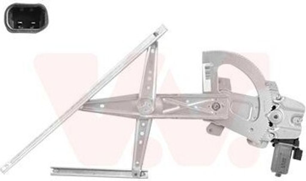 VAN WEZEL 5437266 - OE 698100D300 Fensterheber, vorne rechts für Yaris (P13)