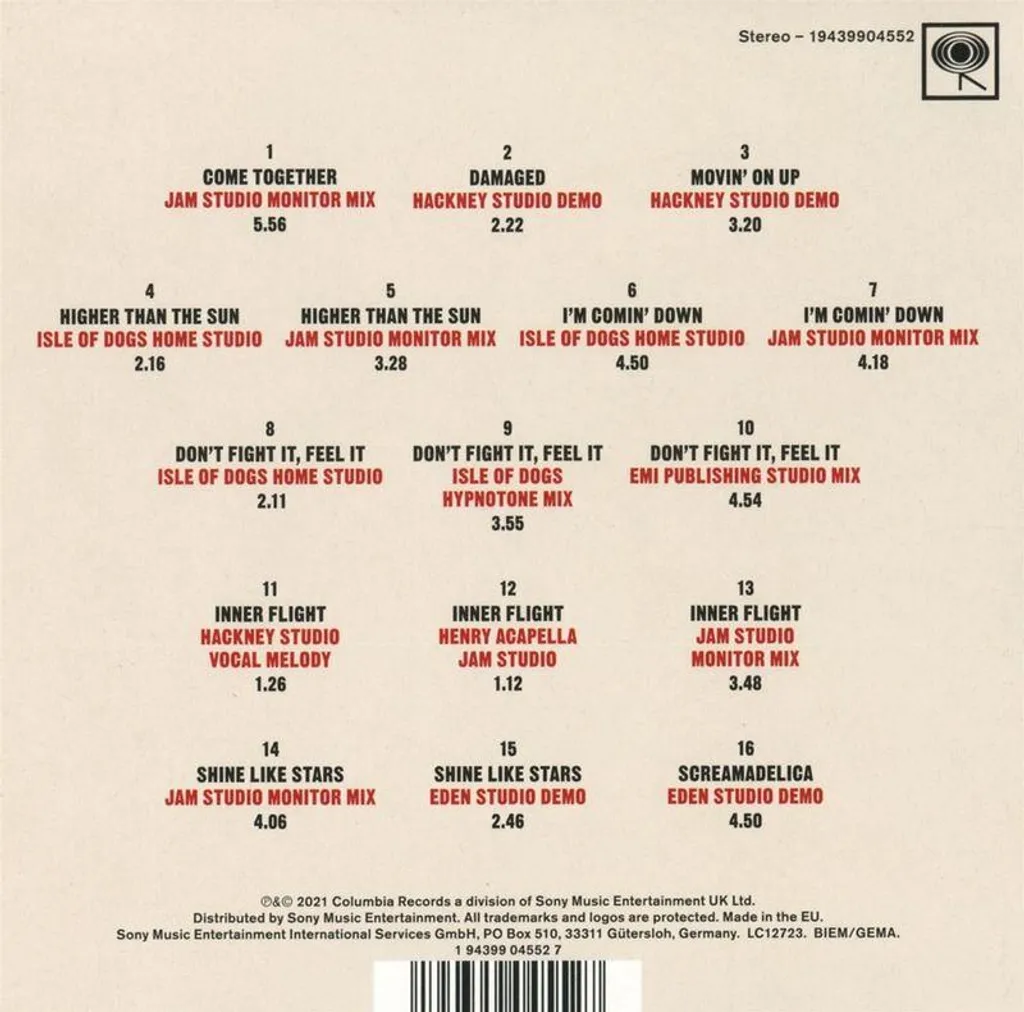 CD Demodelica Primal Scream - Idée Cadeau Musique Rock pour Collectionneur - 2