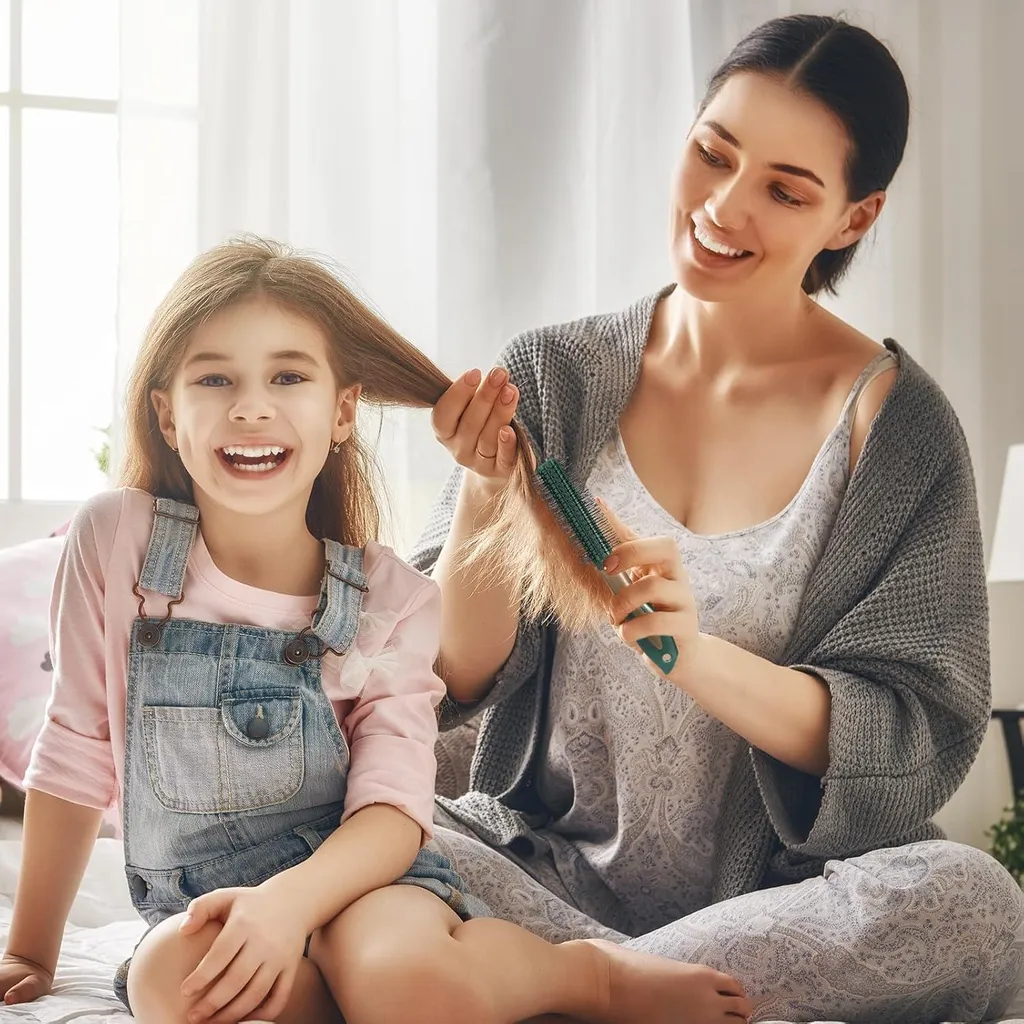 Set de brosses de coiffage pour démêlage facile sur tous types de cheveux - 5