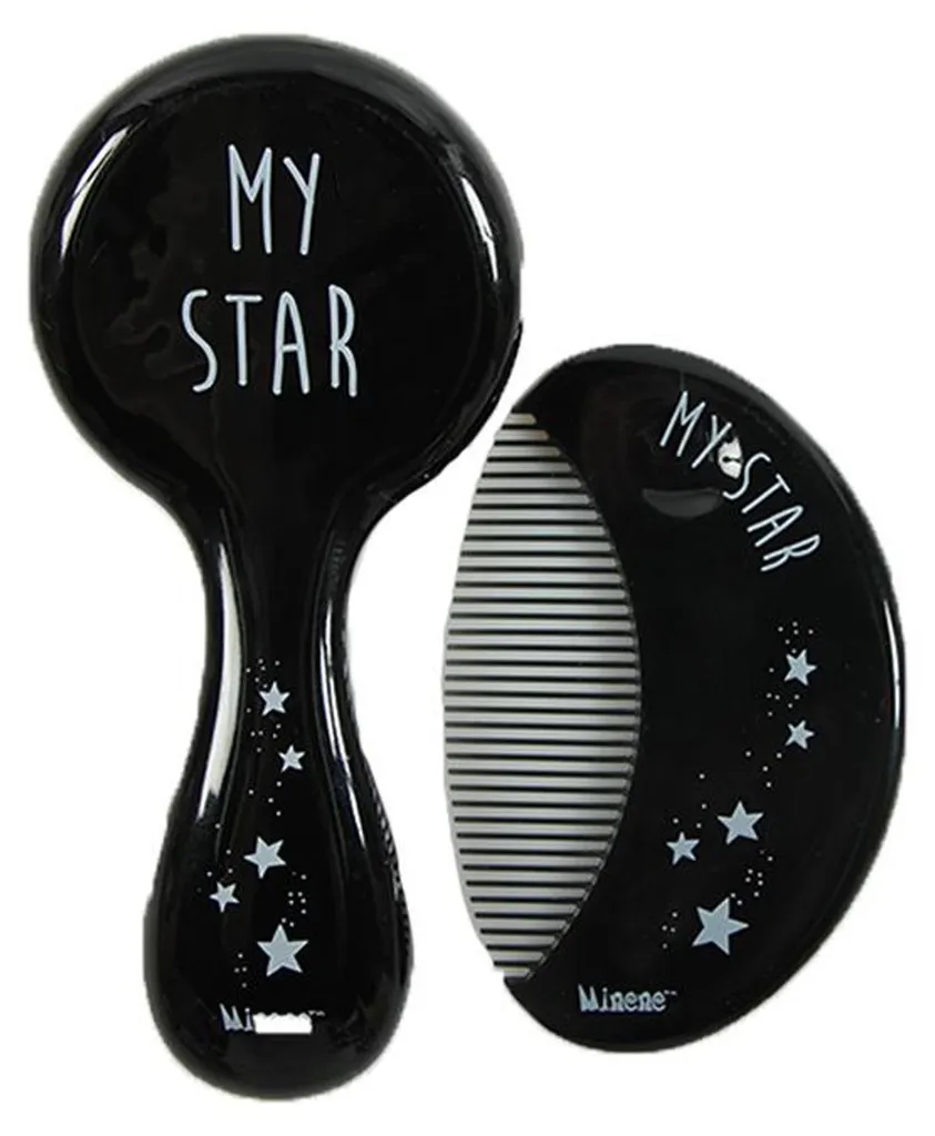 Petite trousse de soin bébé My Star Tiny Noire - Design compact Minene - 7