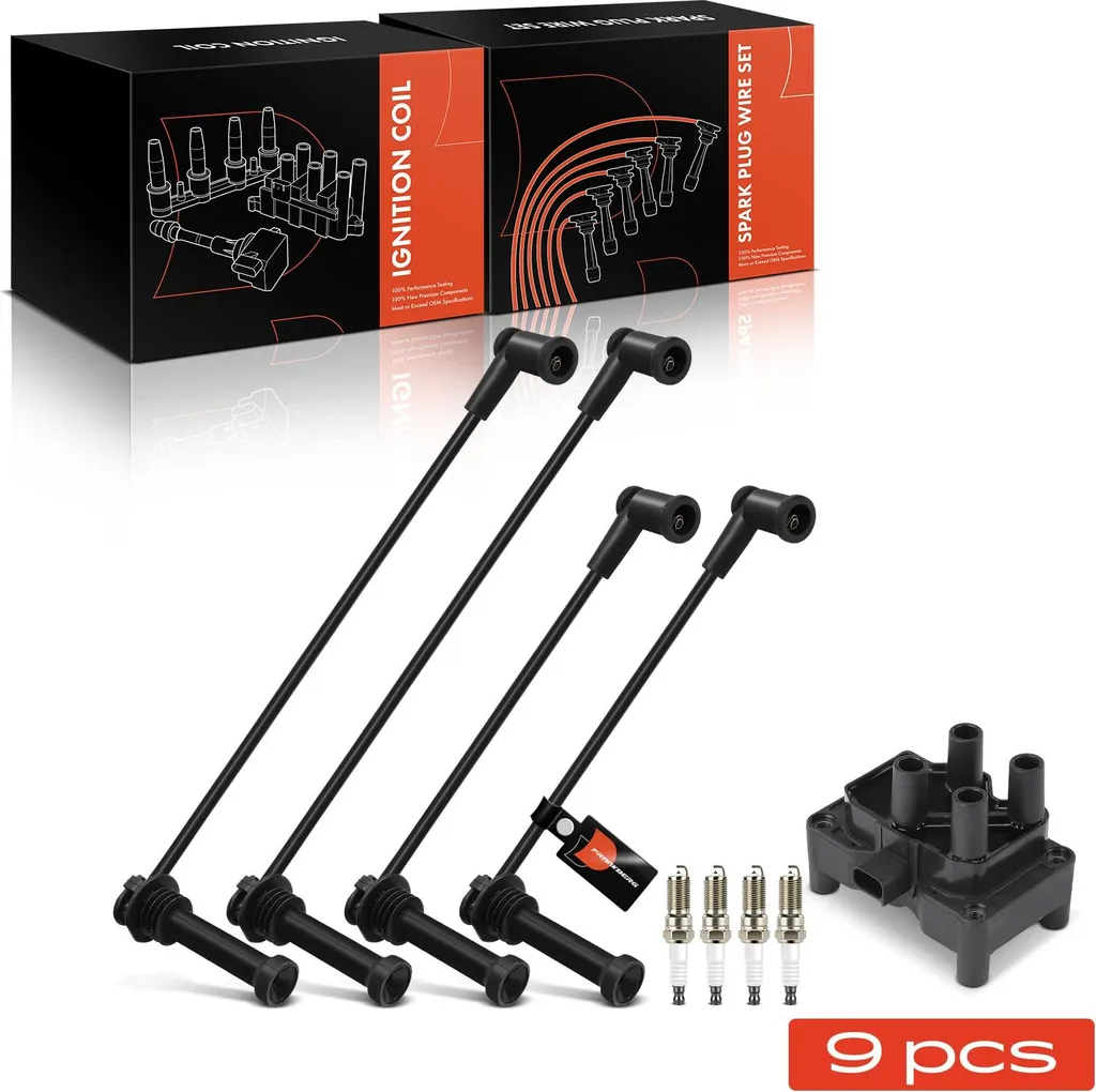 Pack Allumage Complet avec Bobine et Faisceau pour Ford Focus et Mazda 2