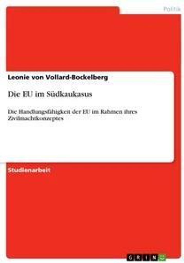 Die EU im Südkaukasus