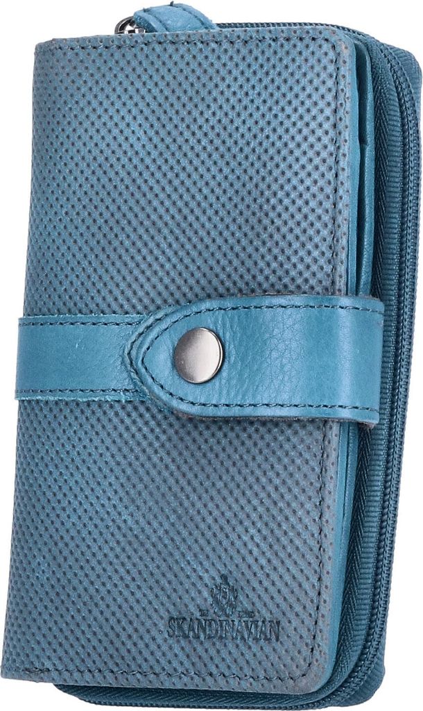 The Skandinavian Brand Damen Leder Geldbörse groß