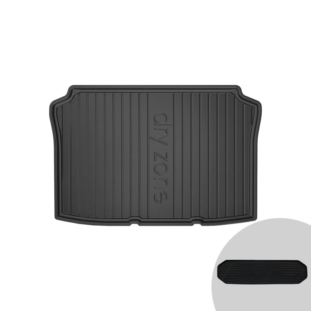 FROGUM Gummi Kofferraummatte Kofferraumwanne für Volkswagen Polo IV 2001-2009