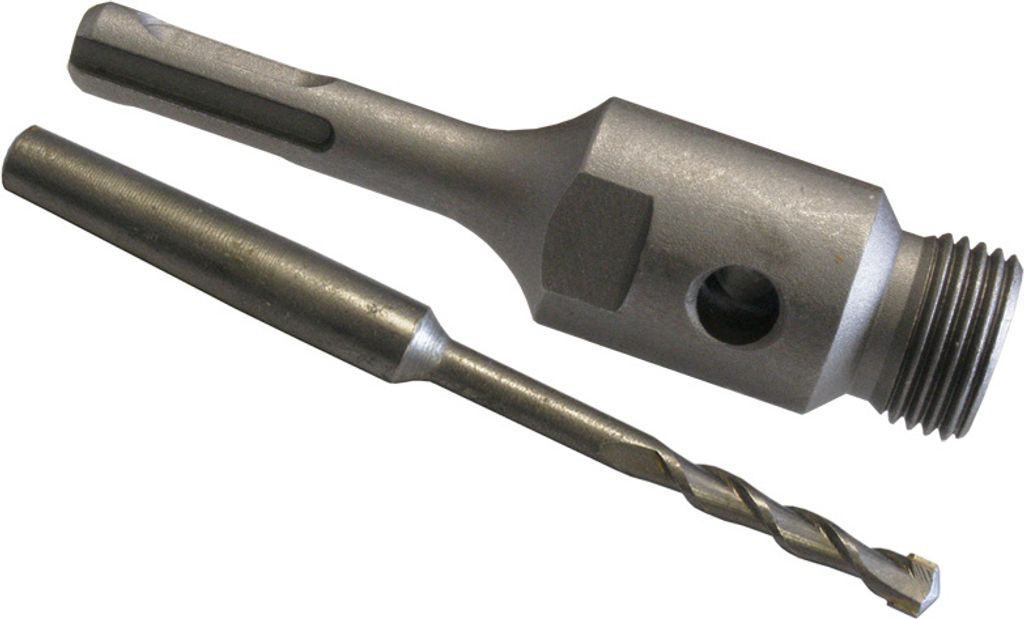 SDS Plus Bohrverlängerung Adapterschaft Diamantbohrkronen 100 mm mit R1/2 Gewinde