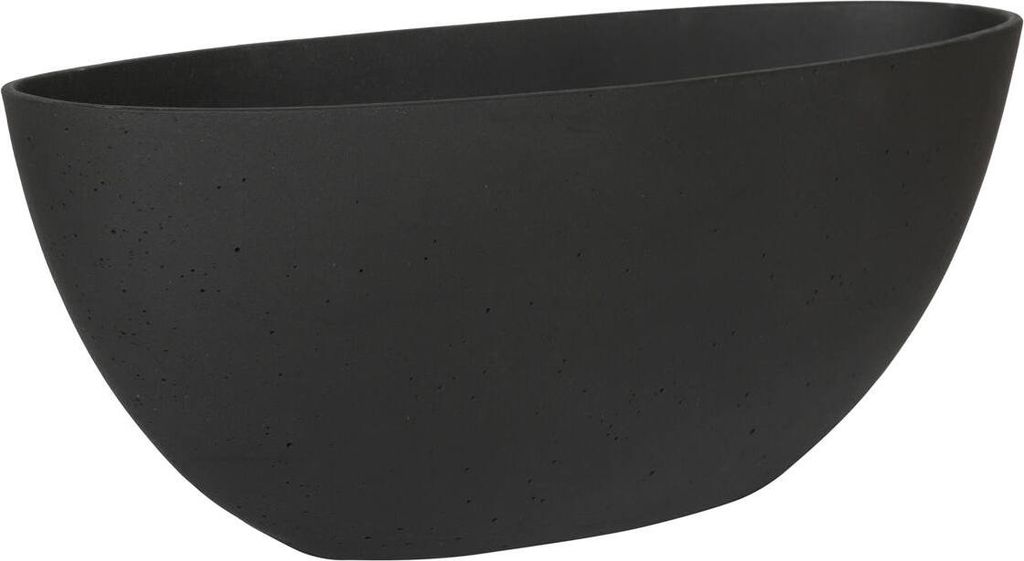 Pottery Pots Pflanzschale Blumentopf Dorant Schwarz L 53 x B 23,5 cm H 21 cm