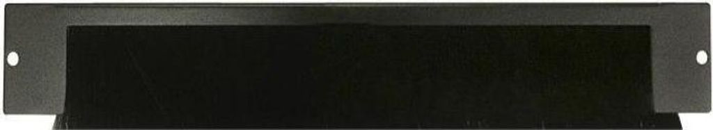 Wp Gebürstetes Schwarzes 1U Kabeleinführungspanel WPN-AVA-BP03 für Netzwerk RNA/RNB/RSB Racks