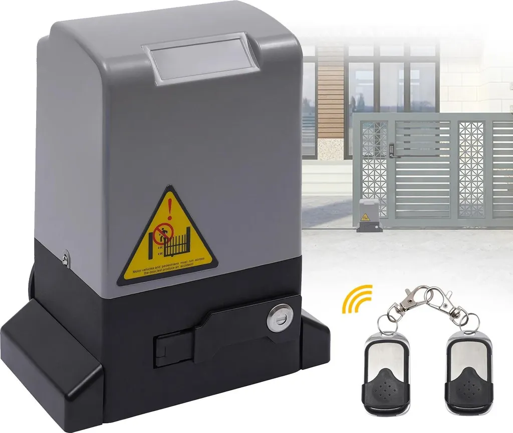 Moteur Portail Coulissant Automatique - Kit Motorisation Charge 600kg