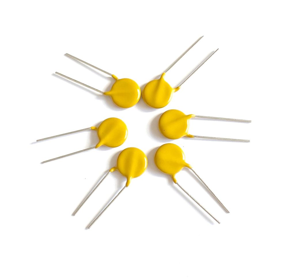 5x Varistor RMS 95V DC 125V 25A puls 2500A Philips Typ 2322 594-PH 9543 #730294