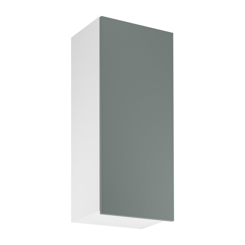 Hängeschrank 45 cm Küchenschrank Küchenblock, Sorento G45 Weiß/Grün