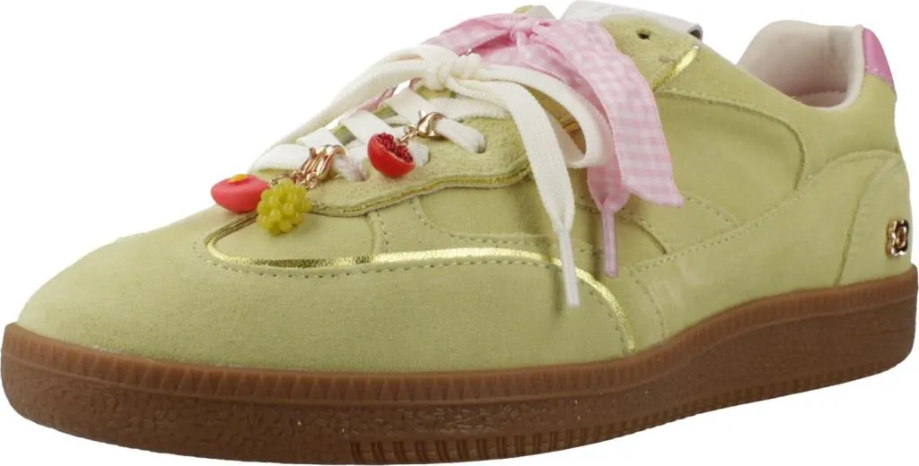 Zapatillas Mujer Modèle Noa Harmon Ten Jaune - Baskets de Sport Femme