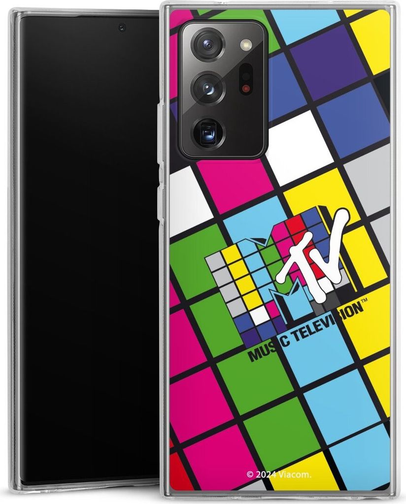 DeinDesign Handyhülle für Samsung Galaxy Note 20 Ultra 5G Silikon Hülle Case Smartphone Schutzhülle Fanartikel Offizielles Lizenzprodukt MTV Mu...