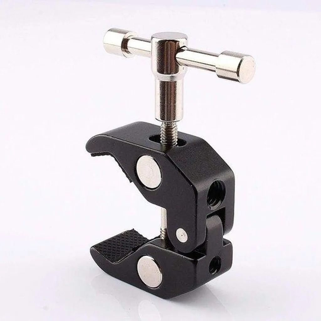 Support de fixation articulé pour caméra reflex avec adaptateur vis