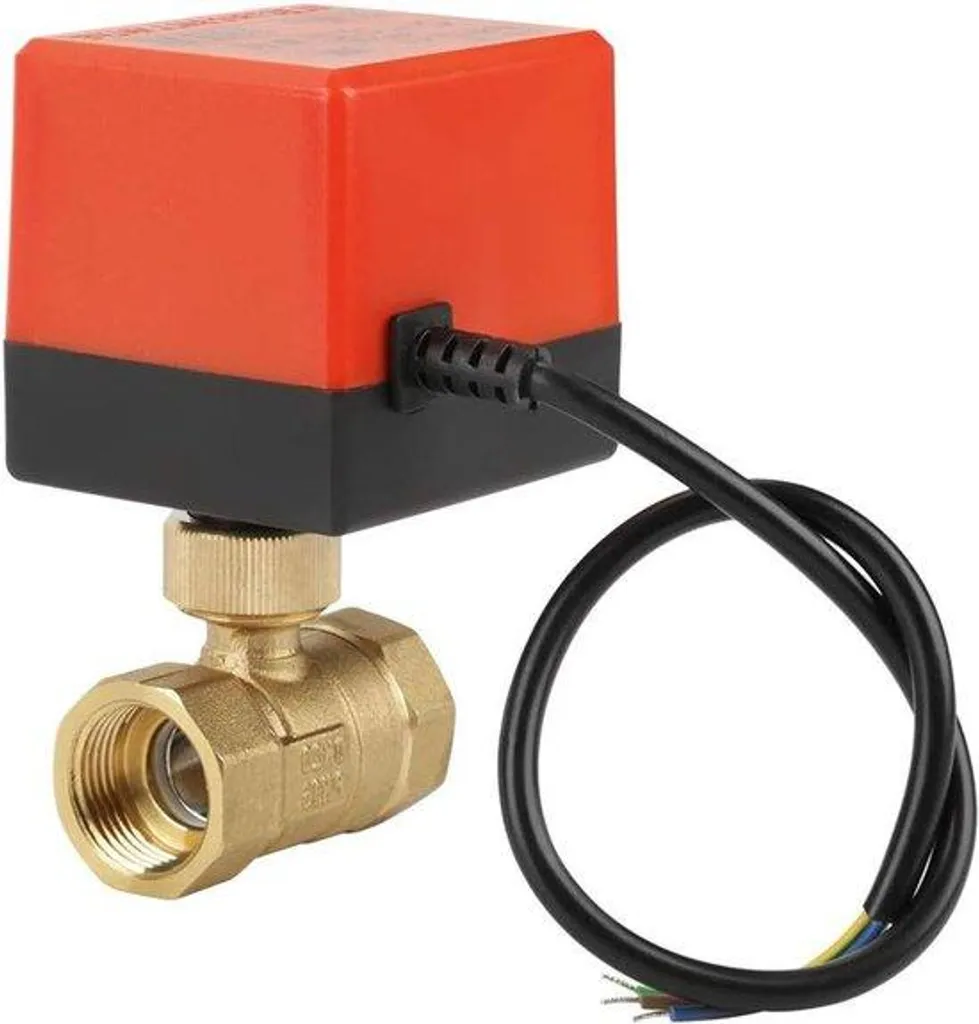 Solution pour automatiser votre réseau d'eau : Vanne 12V G3/4" DN20 laiton