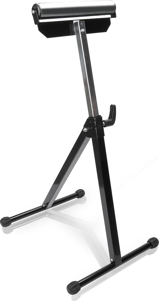 VINGO Rollenbock Rollbock Klappbock, 68-108CM Hoehenverstellbar, 60 kg Tragkraft, 30cm Breit Verstellbarer Rollenstaender, Stufenlose Einstellung S...