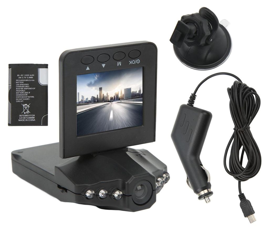 caméra enregistreur de voiture HD 1080P, vision nocturne Image du produit 