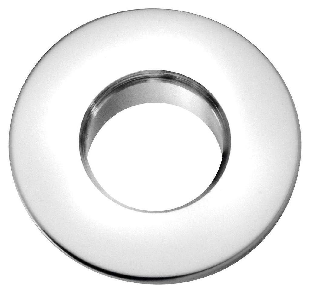 Sapho Metall-Überlaufabdeckung, 30 mm, Chrom Produktbild 