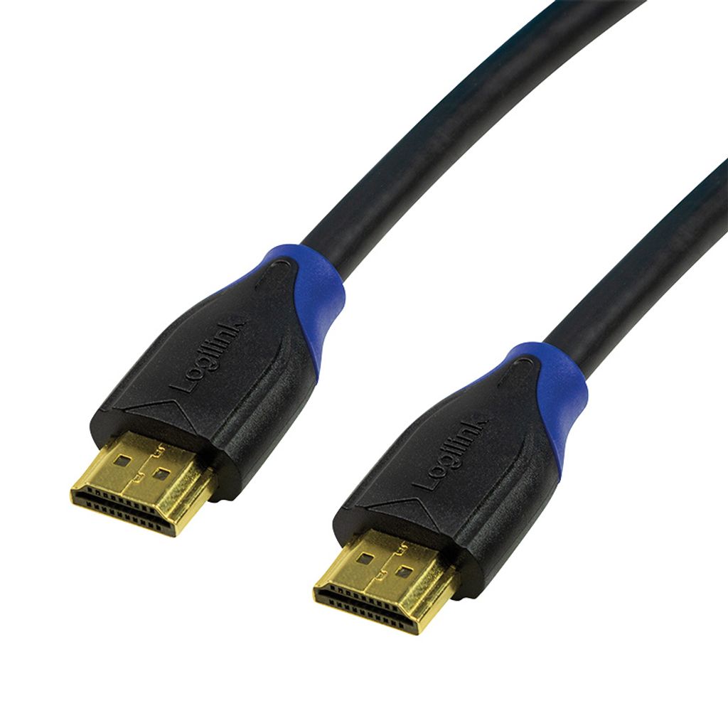 LogiLink HDMI High Speed Ethernet Kabel 7,5m schwarz BULK