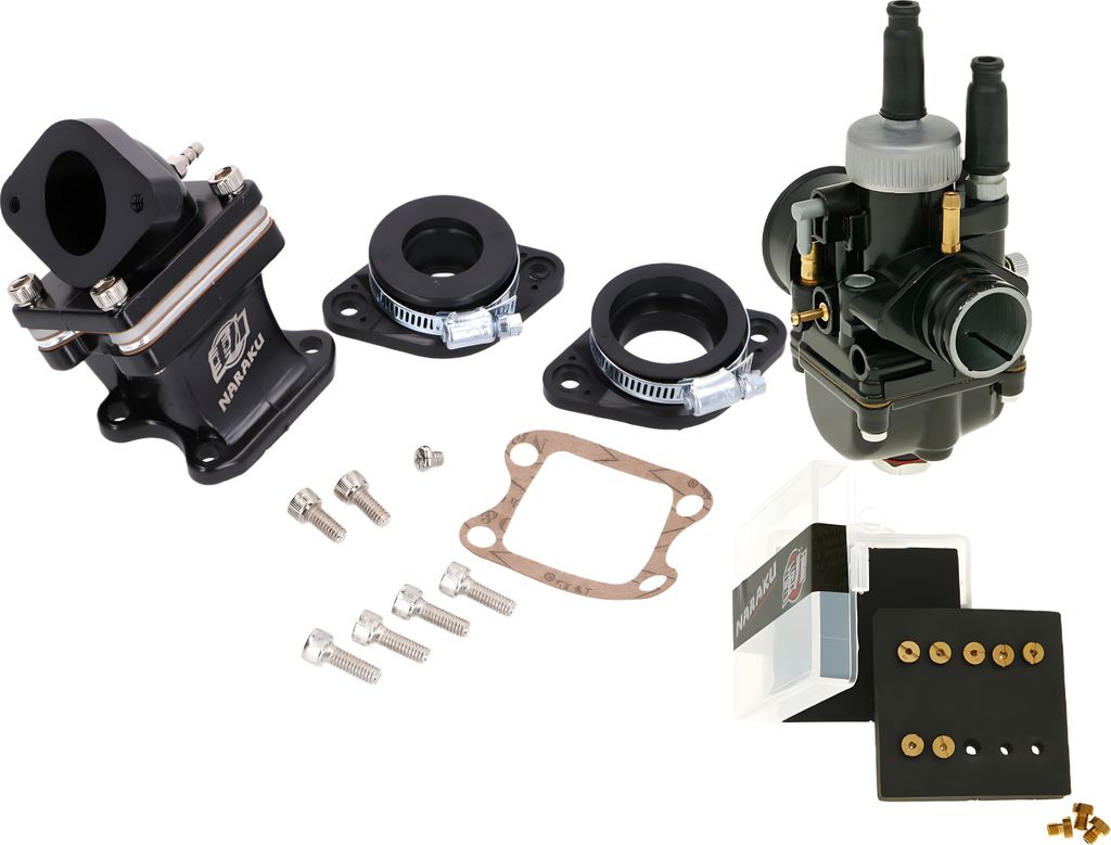 Einlass System Kit Naraku Big Valve V.2 21mm Vergaser für Honda Dio, Peugeot Speedfight, Kymco DJ