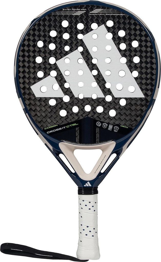 Adidas Cross It Carbon Ctrl 3.4 Raquette De Padel - Bleu  | Image du produit 