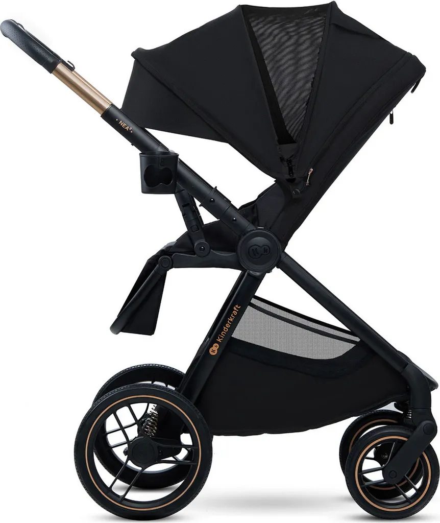 Poussette Nea 2 Midnight Noir : Solution légère pour petits coffres - 13