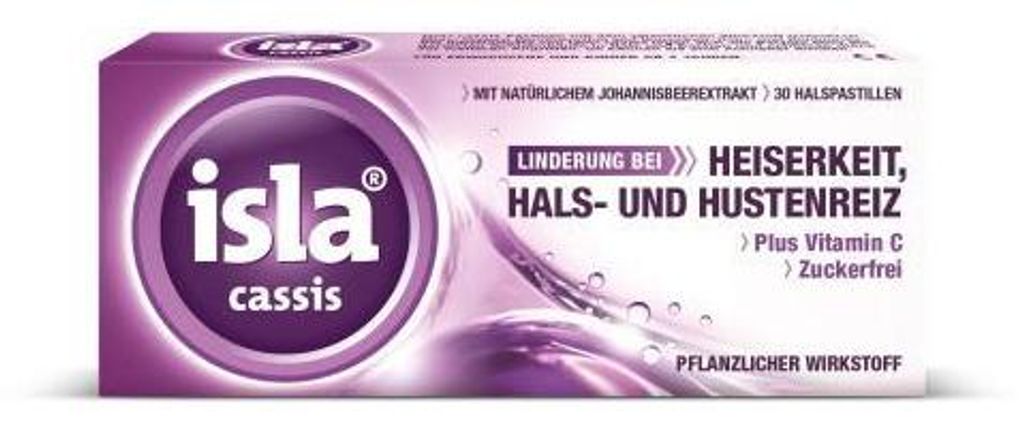 Isla Cassis Pastilles 30 St Zdjęcie produktu 