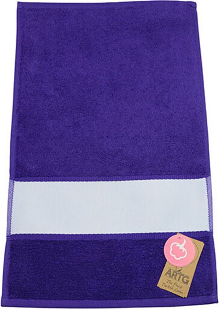 A&R AR085 | SUBLI-Me Guest Towel - Gästetuch - 30 x 50 cm - Farbe: Purple - Größe: 30 x 50 cm