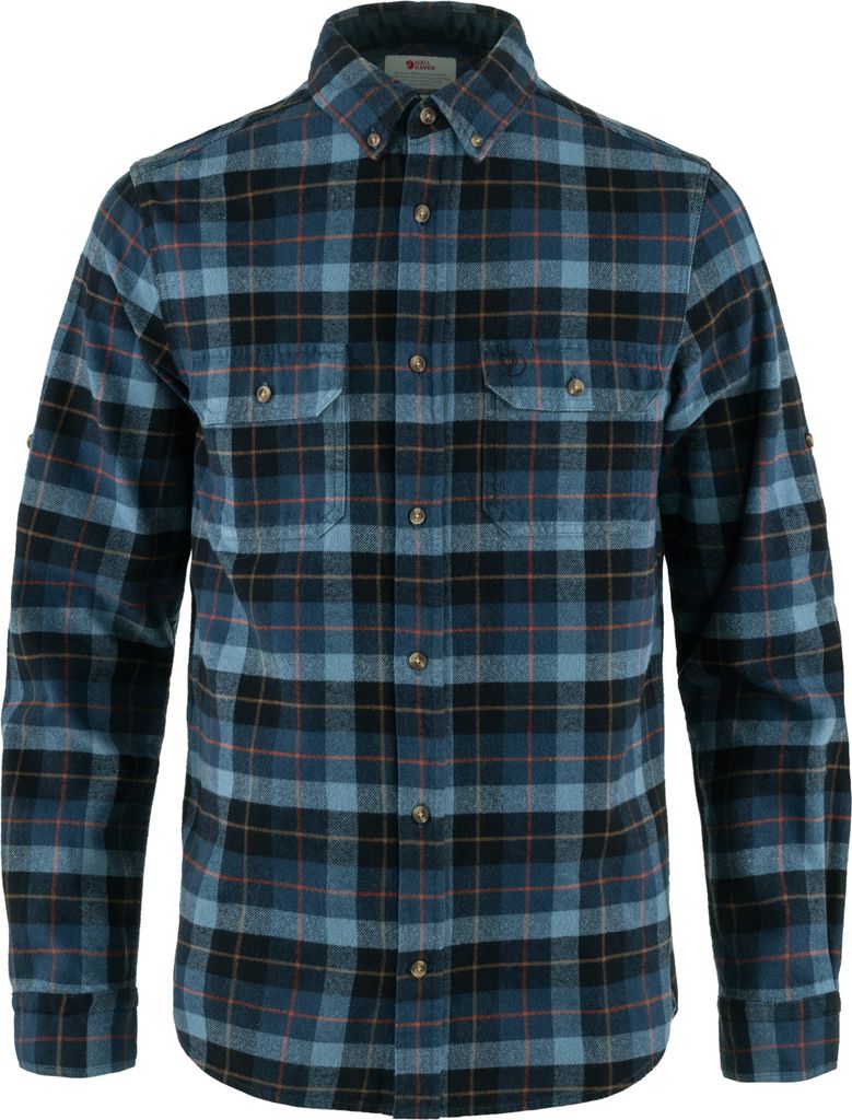 FJÄLLRÄVEN Fjällräven Singi Heavy Flannel Hemd Herren blau 46