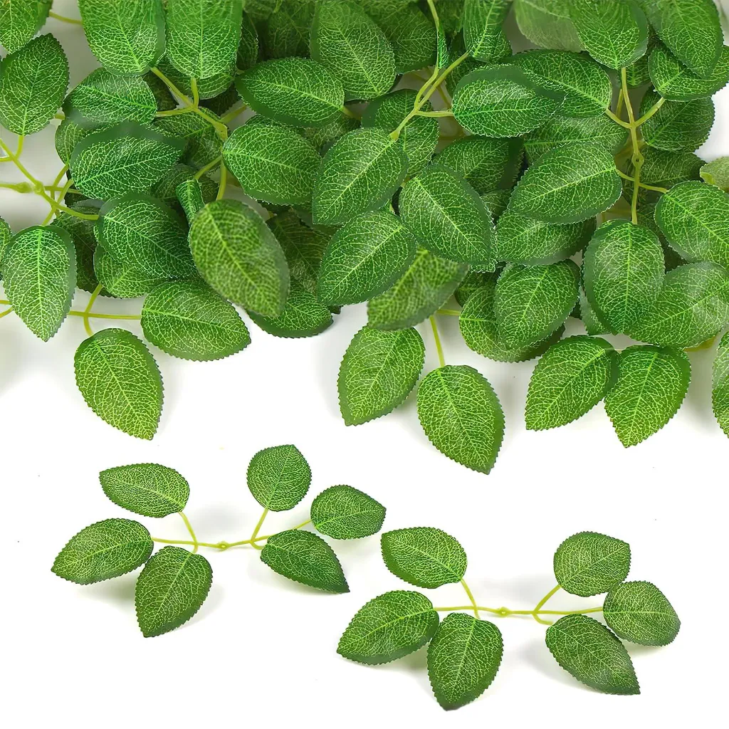 Végétalisation Intérieure sans Entretien : 60 Feuilles Artificielles DIY