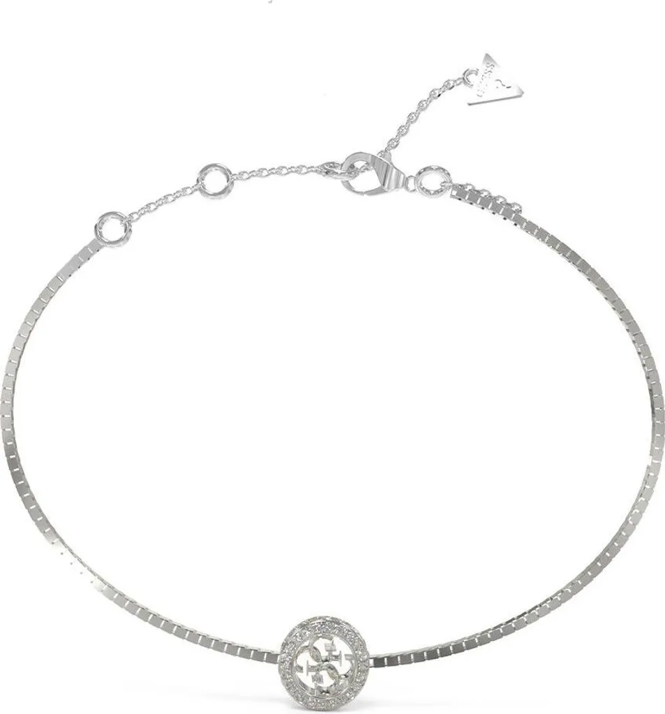 Bracelet Guess JUBB04163JWRHS Acier Inoxydable Hypoallergénique Argent