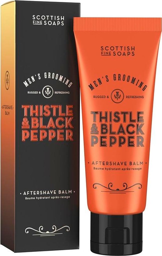 Scottish Fine Soaps Aftershave Balsam Thistle & Black Produktbild 