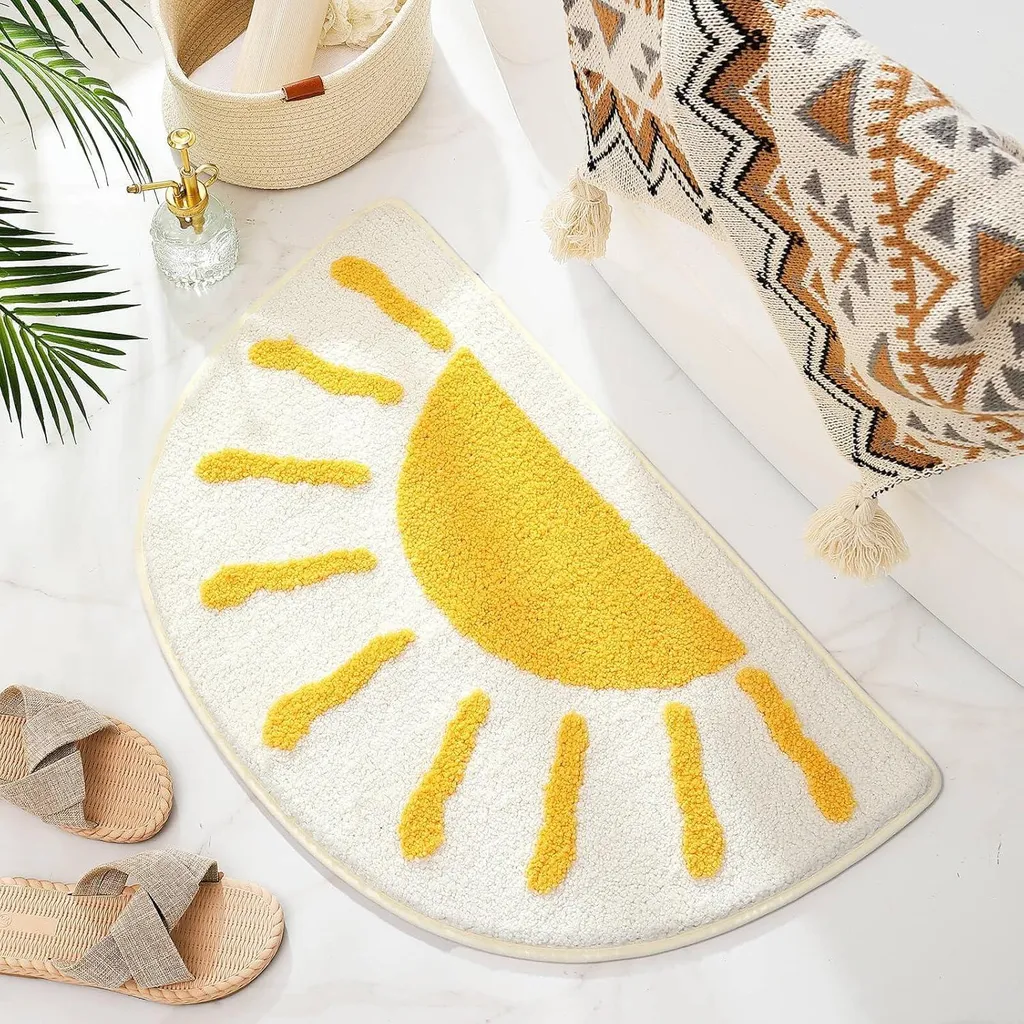 Tapis de salle de bain antidérapant contre les glissades et sols mouillés