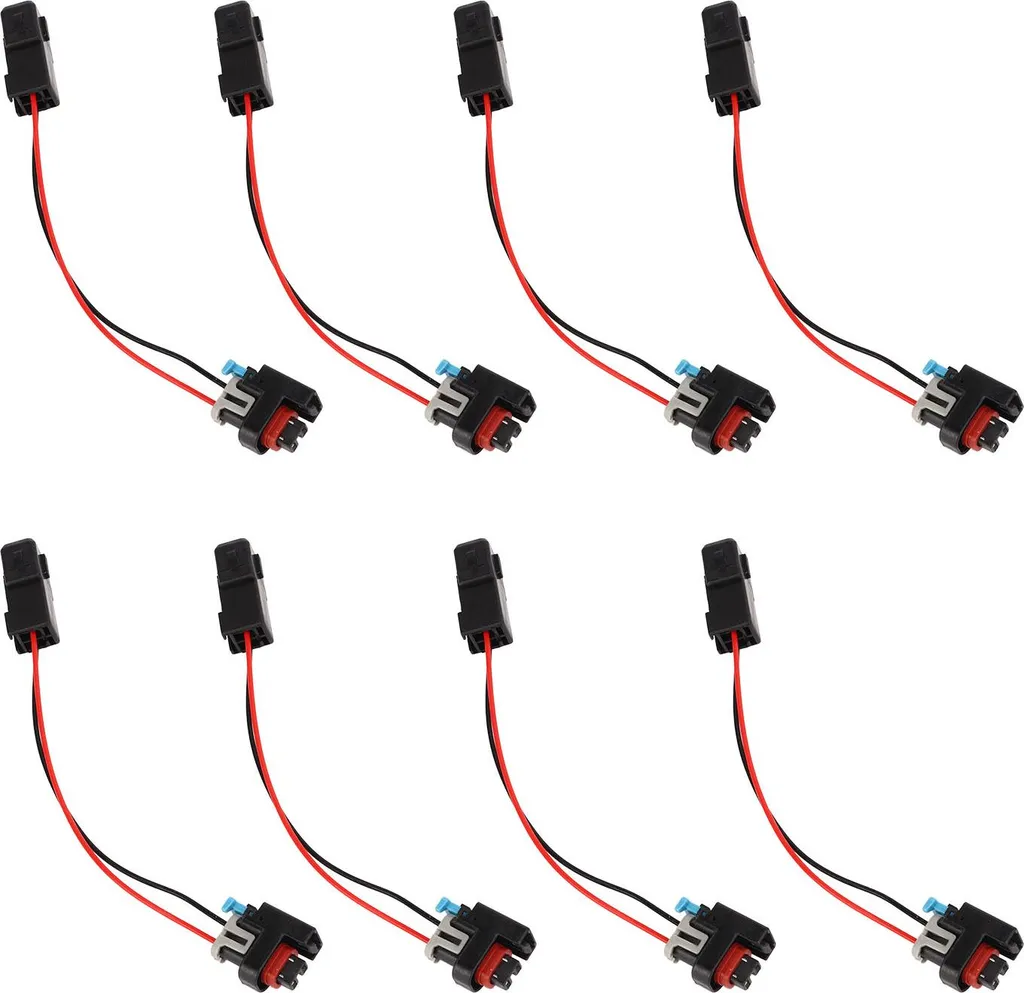 connettore iniettore carburante a 8 pezzi, cablaggio per iniettori carburante Delphi LQ4 LQ9 motore 4.8 5.3 6.0