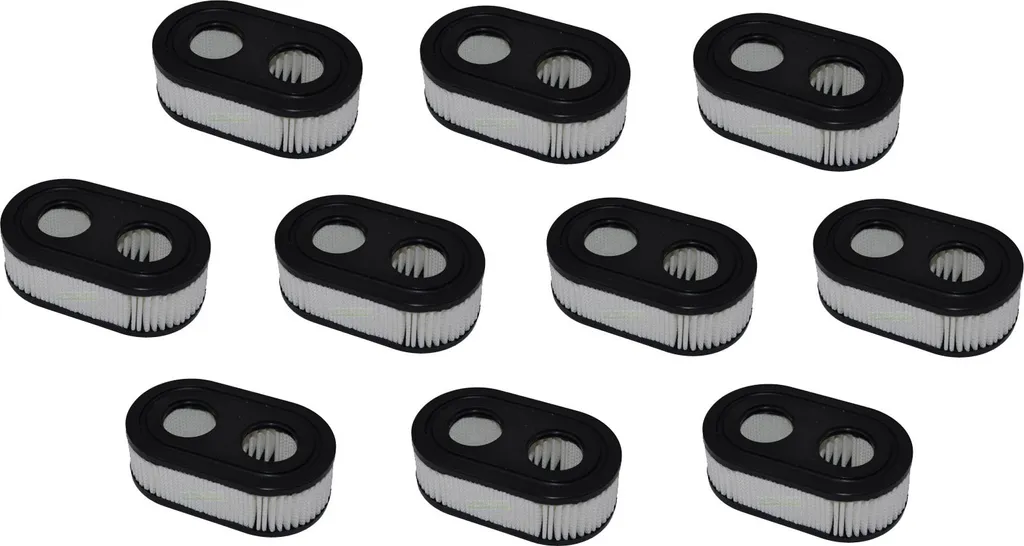 Lot de 10 Filtres à Air de Rechange pour Tondeuse Briggs Stratton 550E