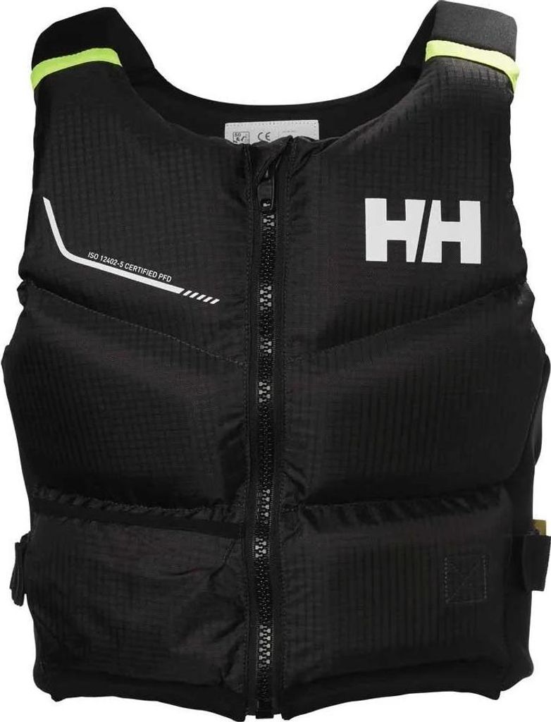 Helly Hansen Rider Stealth Zip, Schwarz, Neopren, L, Coastal sailing, Dinghy sailing, Segeln an der Küste, 50 N, Erwachsener
