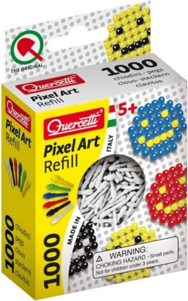 Pixel Art aanvuldoos weiß Durchmesser 4 mm 1000 Stück