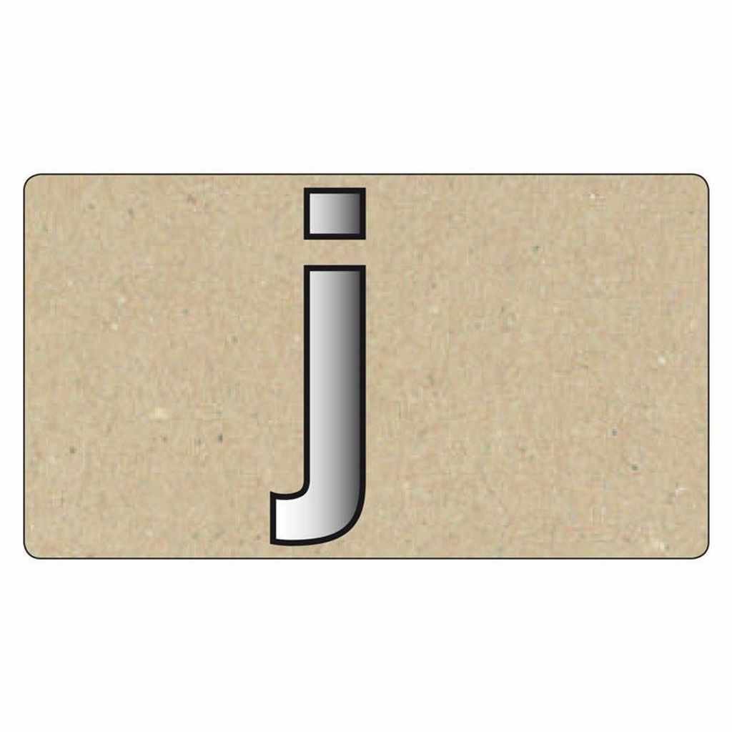 Spiegelornamente Kleinbuchstabe J